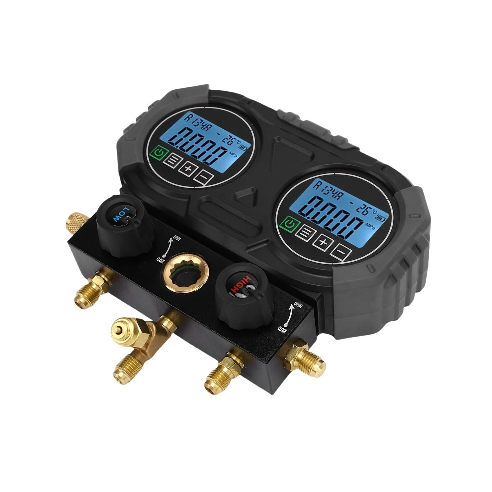 Manometro digitale, Manometro digitale per collettore Frequenza di aggiornamento del sensore da 1 secondo 0-6000 Kpa Elettronico