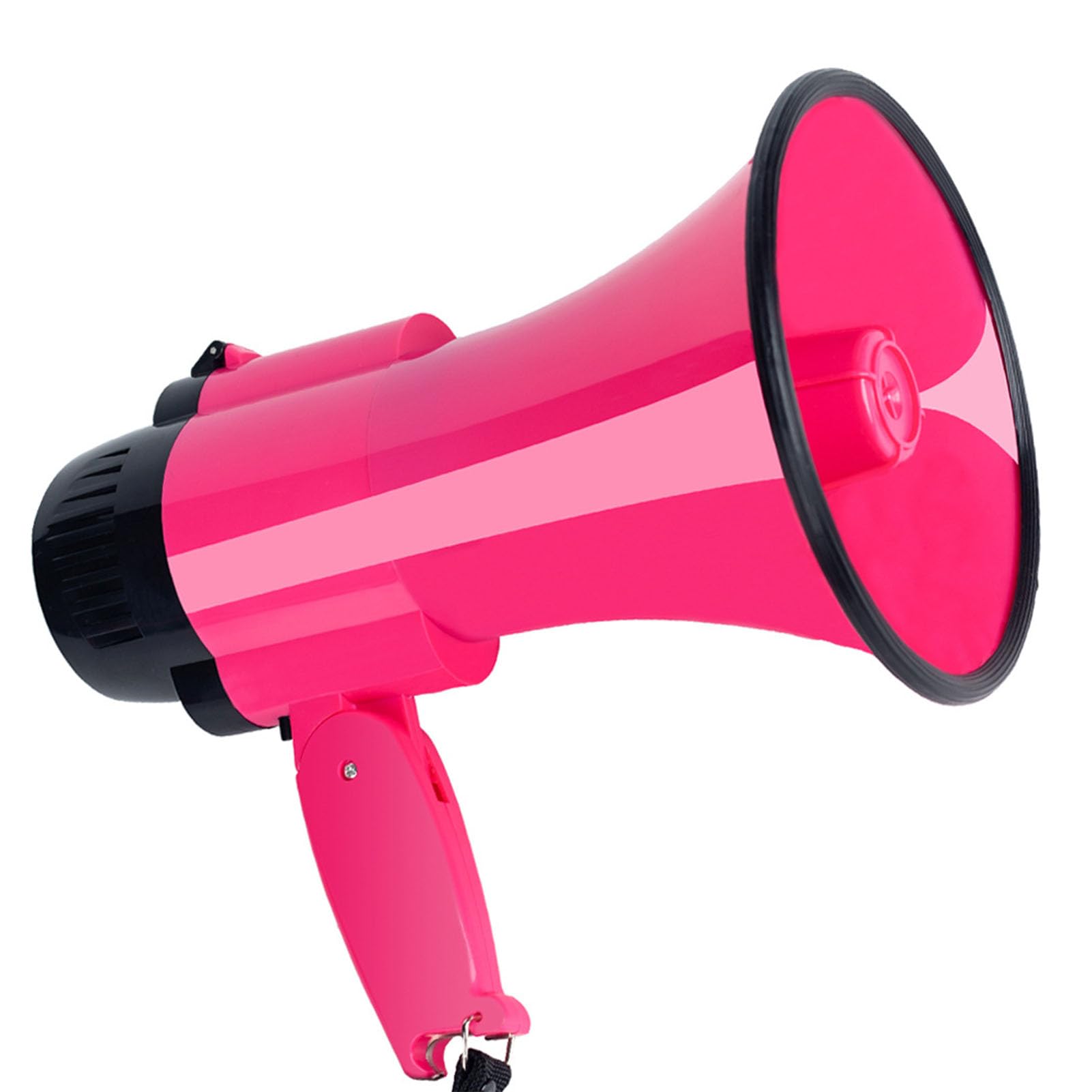 Beauenty Portable Megaphone Bullhorn,30 Watt Voice Power and 500 Yard Range,240S Recording Megaphone Speaker