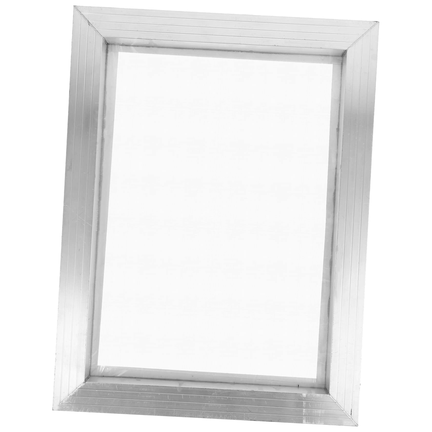 Cadre de sérigraphie en aluminium argenté pour impression sur tissu