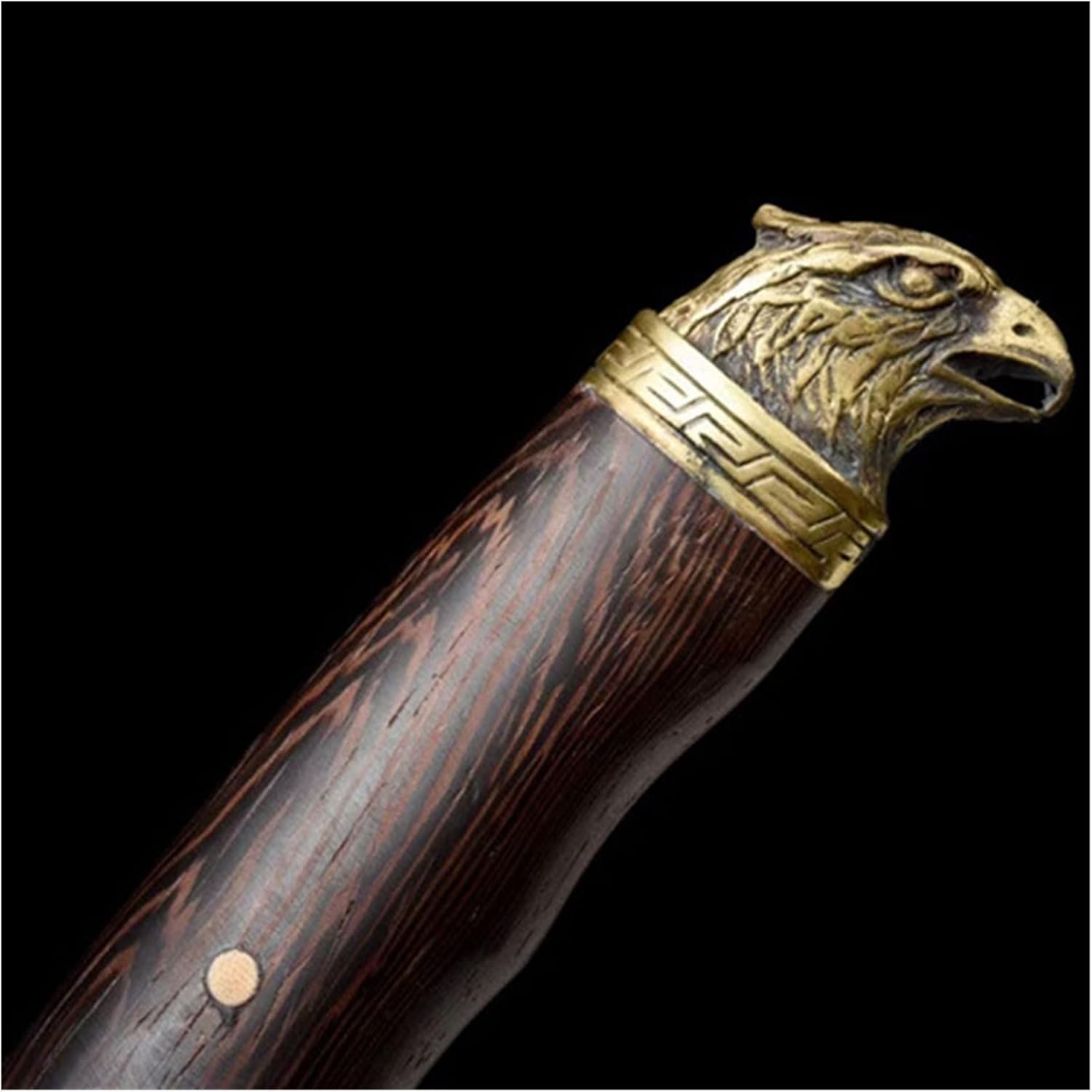 Japanese Santoku Knife Handmade Forged Kitchen Knife Copper Eagle Head Decor 8.5 Inch Cleaver Pro Sashimi Sushi Hot Knife Cutter
