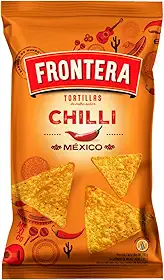 Frontera Salgadinho Nacho Chilli Tortilha de Milho México 110g