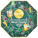Fabulosa Calendario de Adviento con velas de té perfumadas