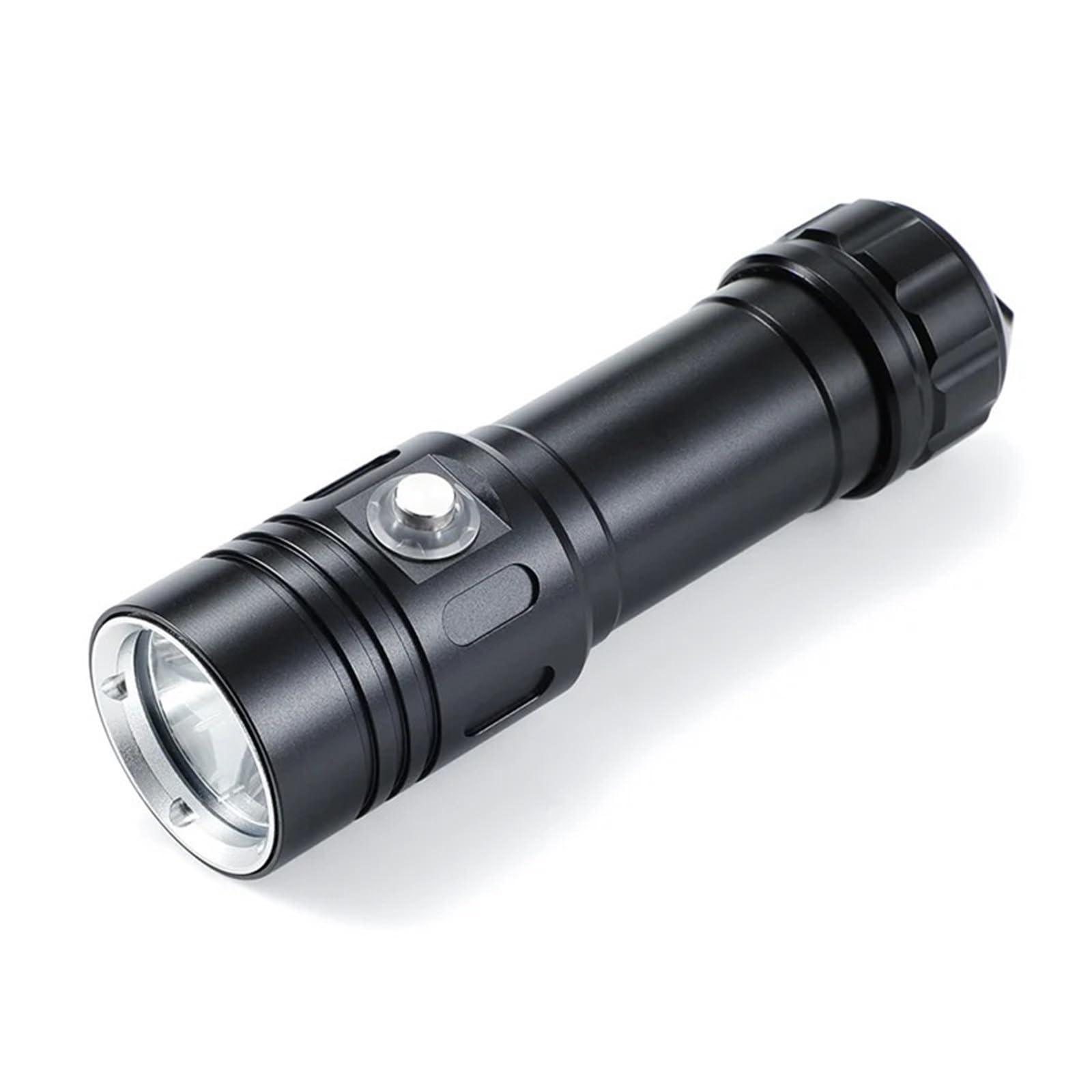 Rechargeable Torch, Diving Light Bright Scuba Dive Flashlight Waterproof for 100m Underwater Catching Fish Lamp for Camping,Hiking