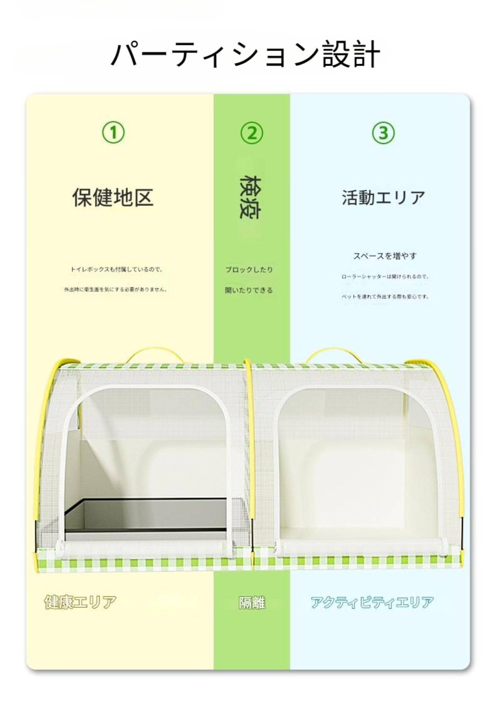Amazon.co.jp: GLYUGHIペットケージ 折り畳み 式 犬 猫 兼用 ソフト