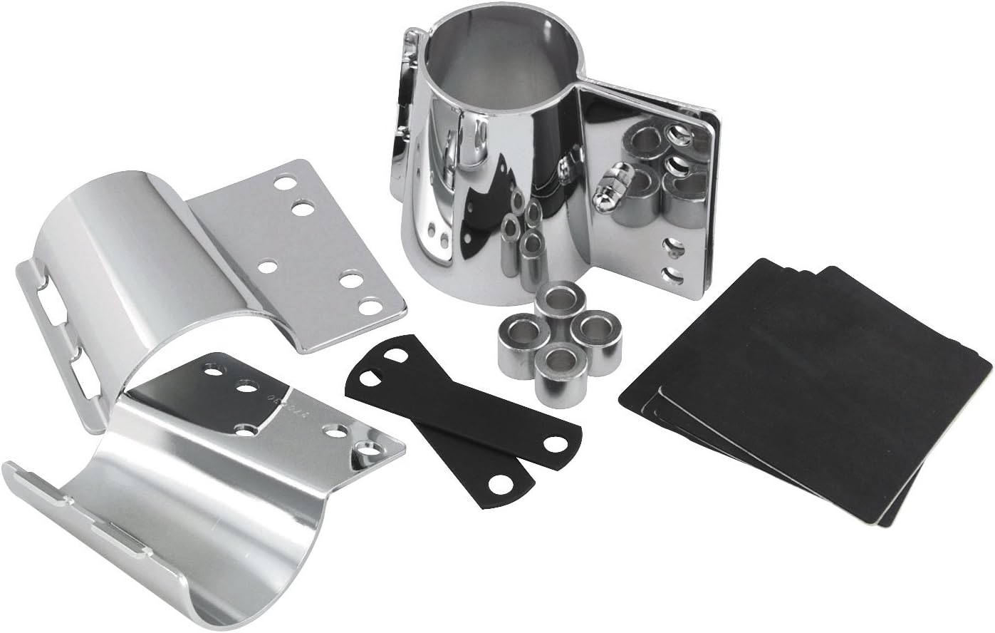 National Cycle Switchblade Mount Kit Chrome for Suzuki C109R