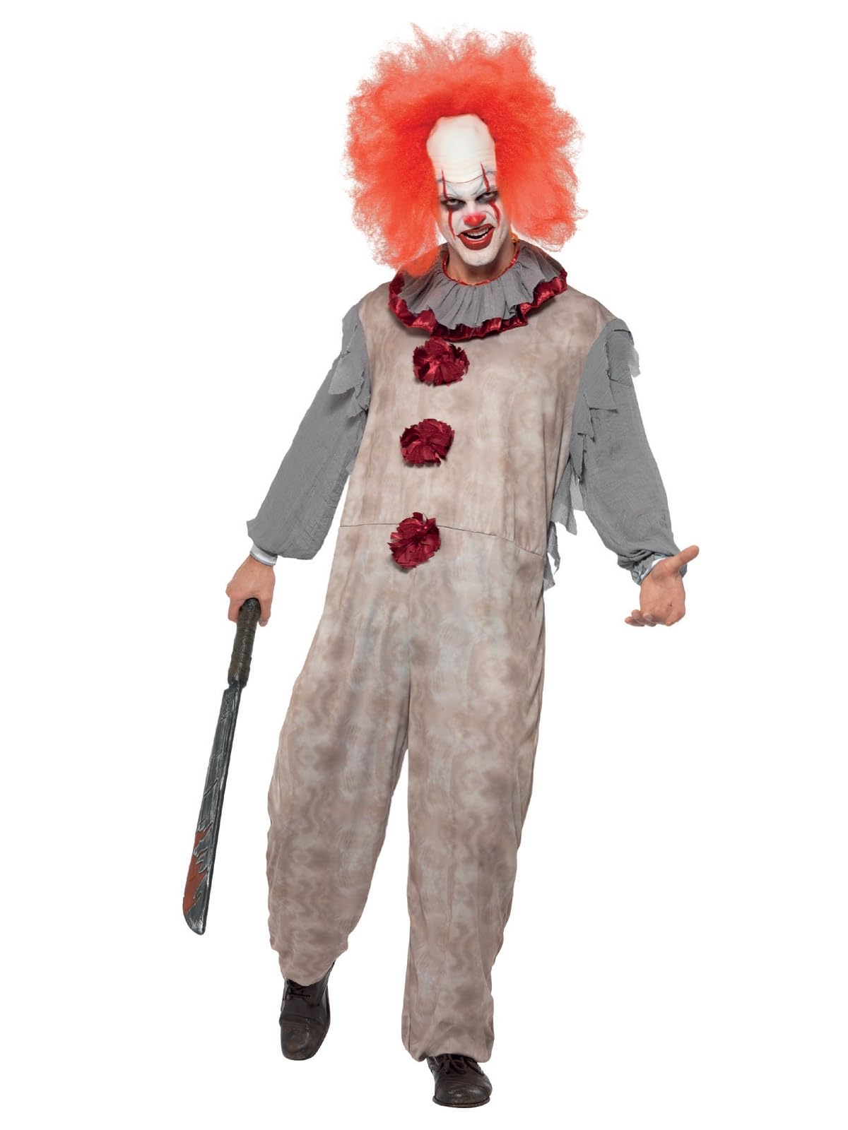 Smiffys Vintage Clown Costume, Multi-Colour, Medium, 40325M