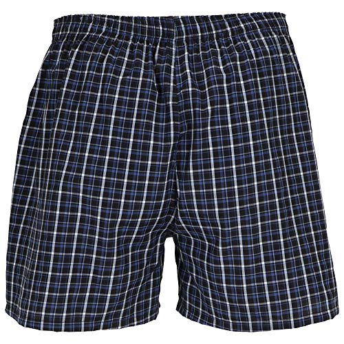 Gildan Men's Underwear Boxers, Multipack, Black Stripe Assorted (5-Pack), Large - Image 6