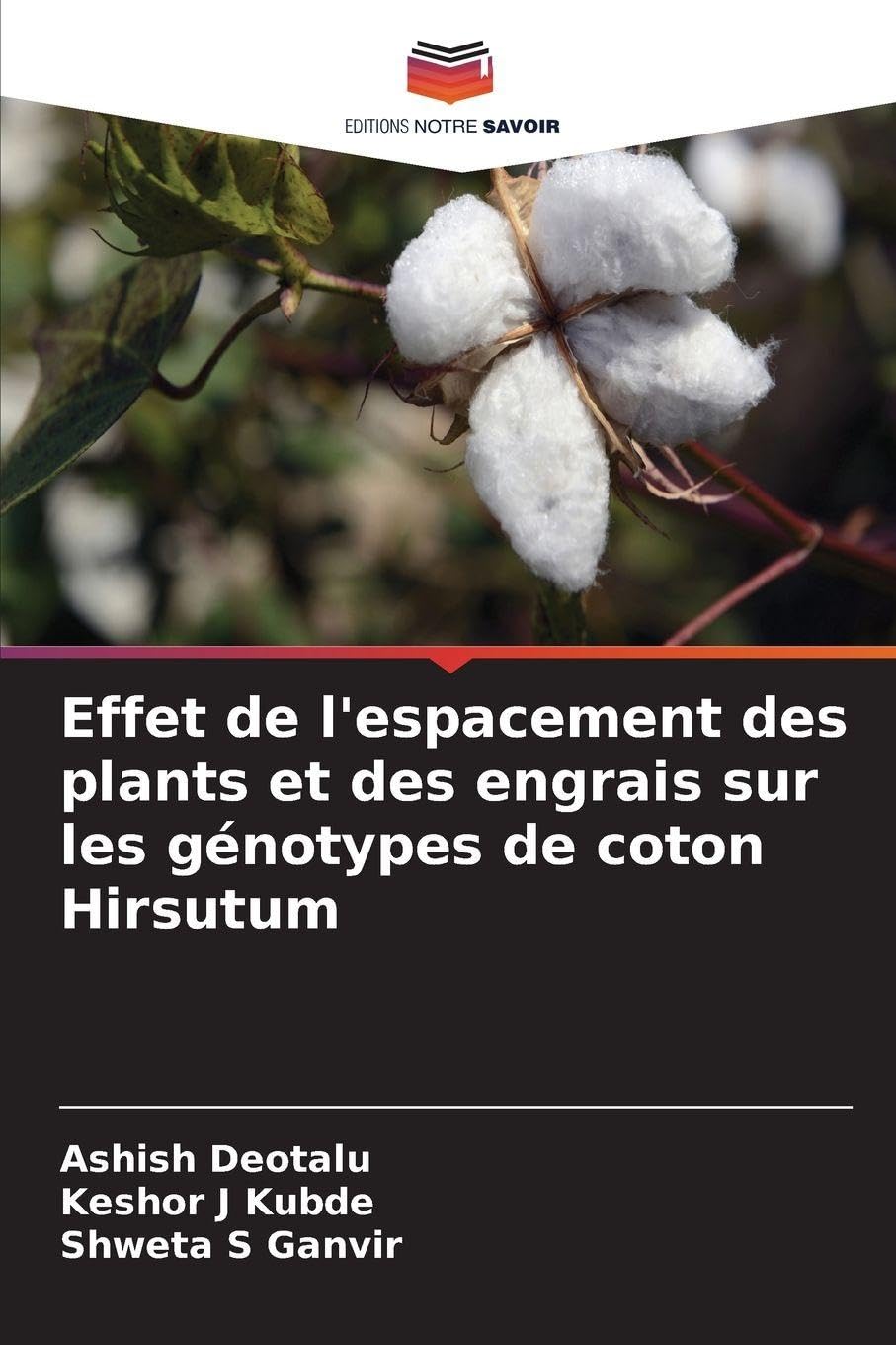 Effet de l'espacement des plants et des engrais sur les génotypes de coton Hirsutum