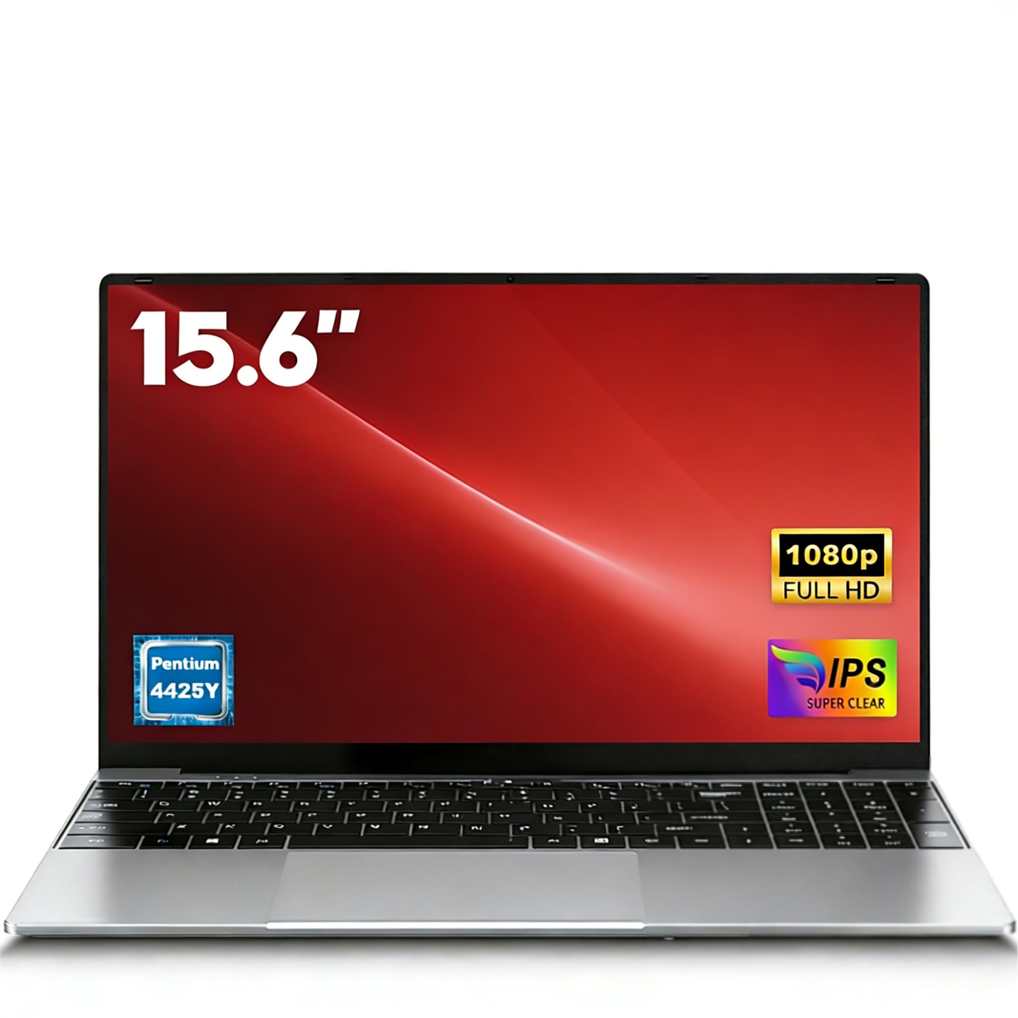 FUNYET Laptop - 15.6'' FHD 1920×1080 Display Computer with 4425Y Processor(Up to 1.7GHz), 8GB RAM DDR3 256GB SSD Notebook Support WiFi 5 BT 4.2 USB 3.0 TF Card HDMI Suitable for Students and Business