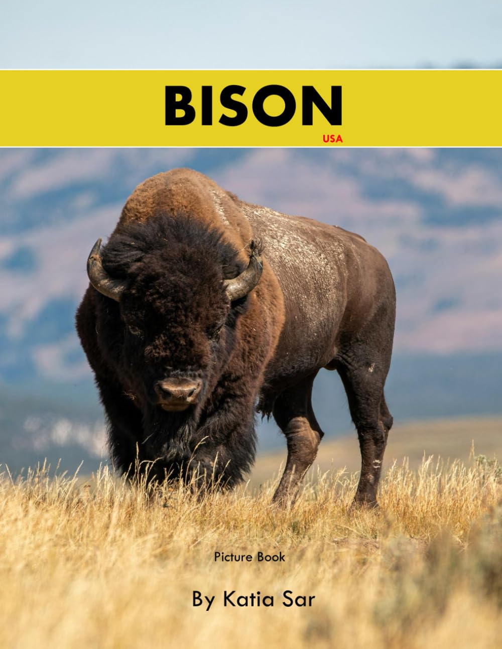 Bison: A perfect Coffee Table Picture Book - For Animal Lovers and Nature Enthusiasts .