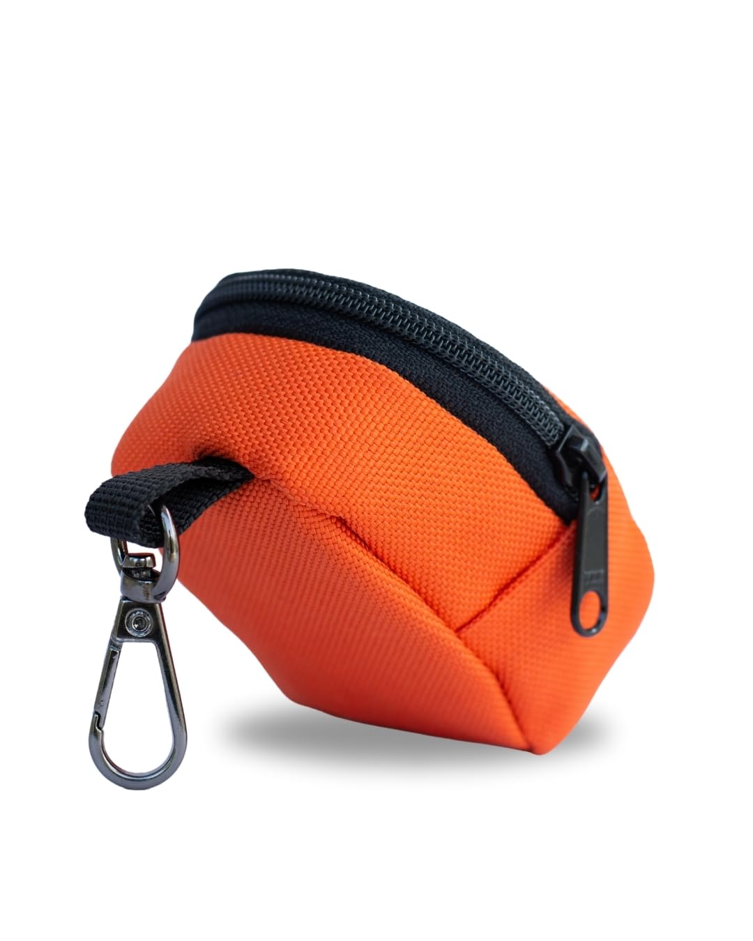 CarryPro PRO Coin Pouch with Zipper for Multipurpose Usage for Adults and Kids, Small Size, Pack of 1 (Hot Orange) 4