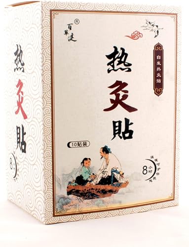 Miniatura 2 de Housetc Moxibustion - Parches de ajenjo a base de hierbas naturales, almohadillas de artemisa, pasta de hierba de medicina china, alivio del dolor y
