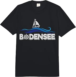 Lake Constance, Sailing, Three-Country Corner, Lake Constance Comfort Colors Adult Heavyweight T-Shirt
