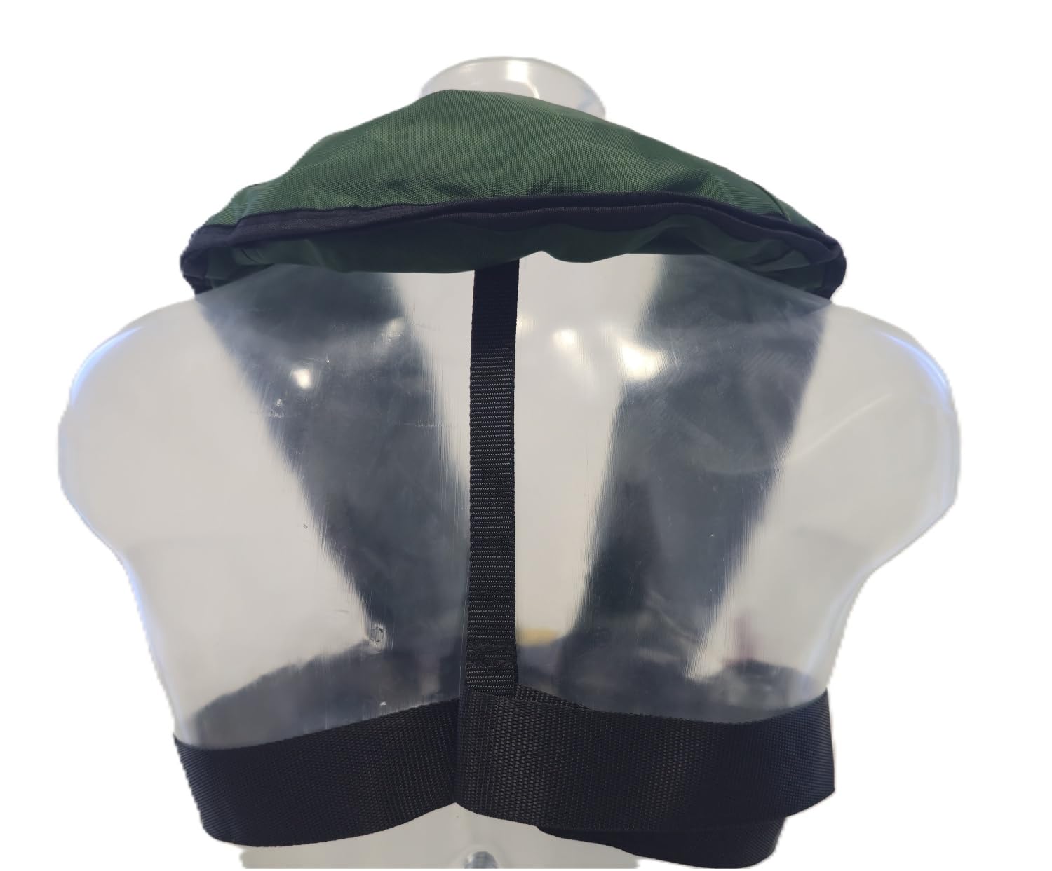Lalizas Automatik-Rettungsweste Sigma 170N ab 40 kg, Erwachsene, Oliv, aufblasbare Schwimmweste 150N