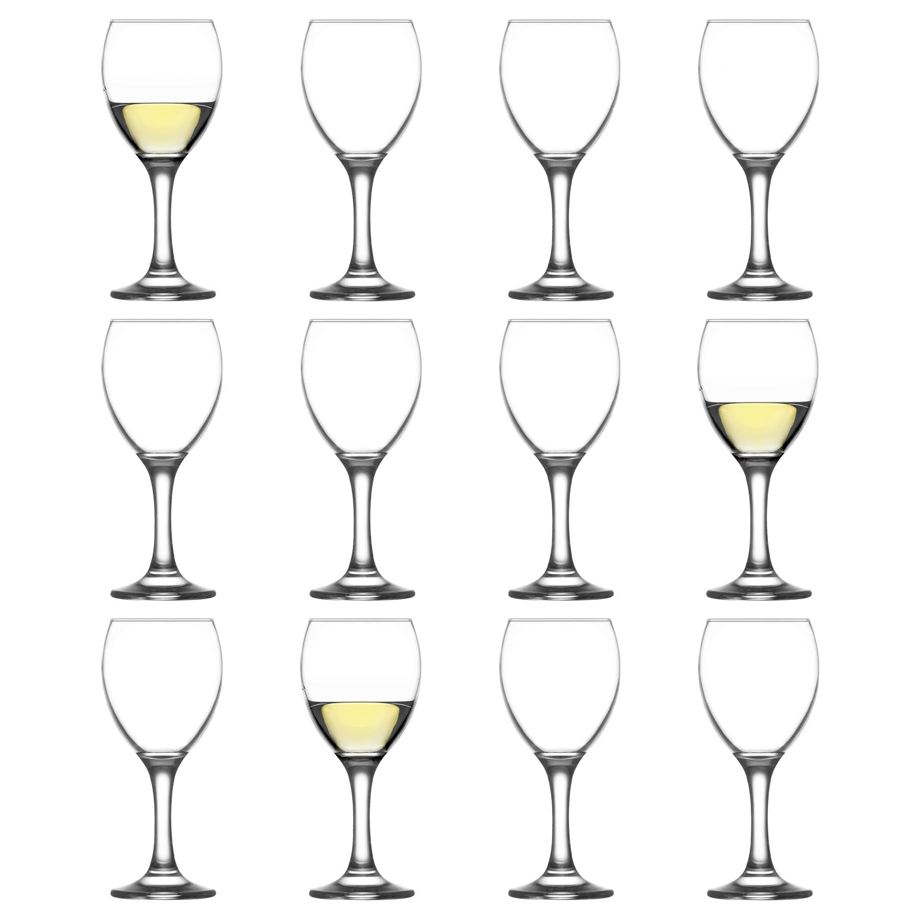 B&Q -  Lav Empire White Wine Glasses245MlPack Of 12