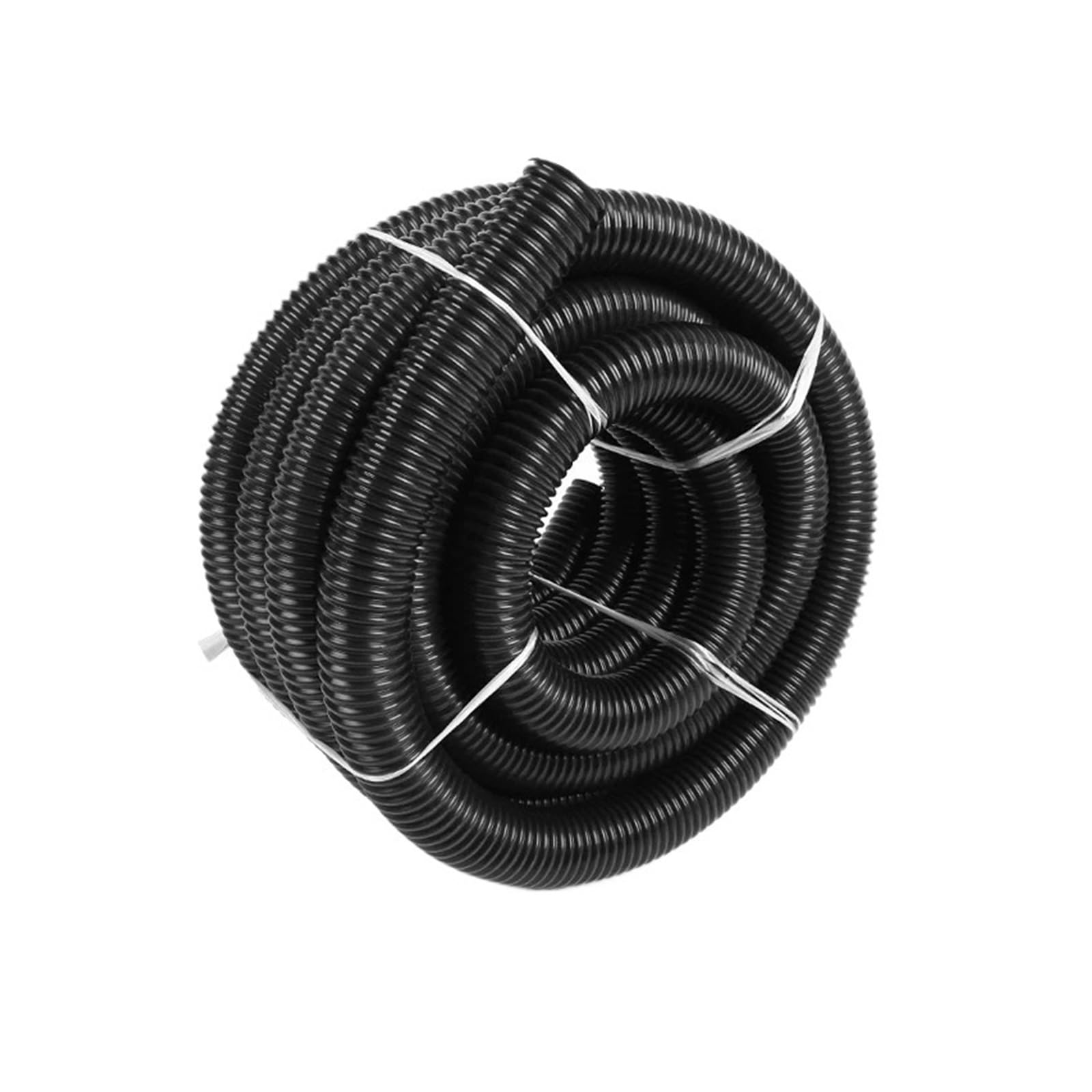 XIEYOUQIAN Vacuum Cleaner Thread Hose Inner 50mm Outer 58mm Bellow Straws Soft Pipe ，Vacuum Cleaners Nozzle Accessories(Black-2 m)