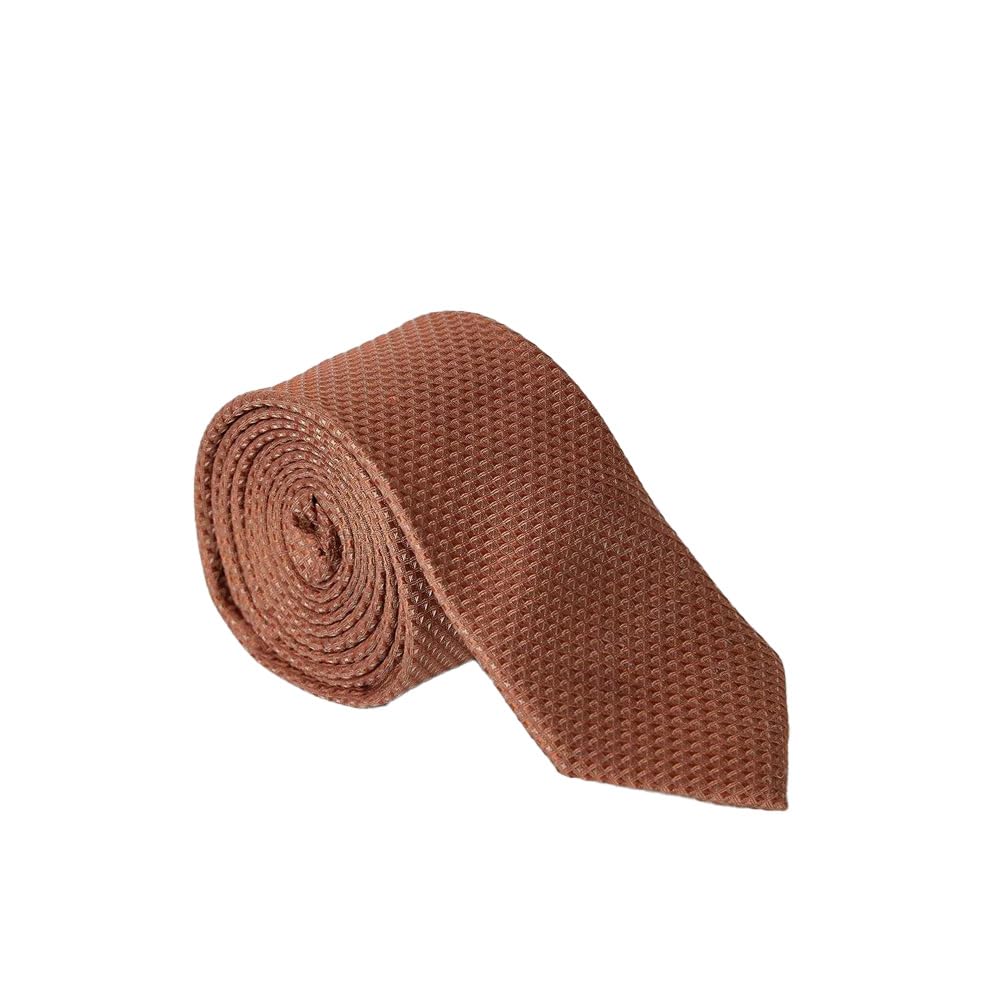 Burton Men's Rust Textured Tie