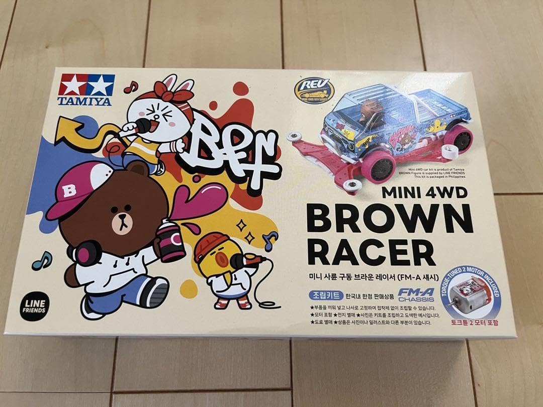 ミニ四駆 韓国ラインフレンズ ブラウンRACER 2セット Amazon | 韓国限定 ミニ四駆 ブラウンレーサー BROWN RACER 2台 通販