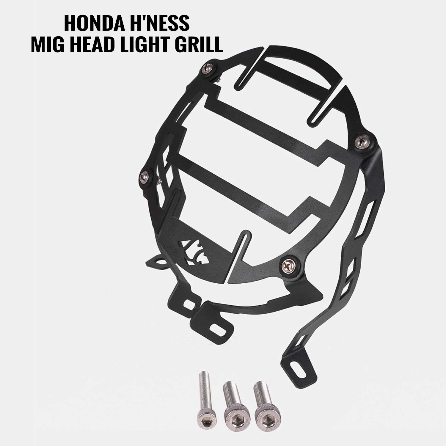 Legundary MIG Head Light Grill Compatible for Honda H'NESS & CB350 RS