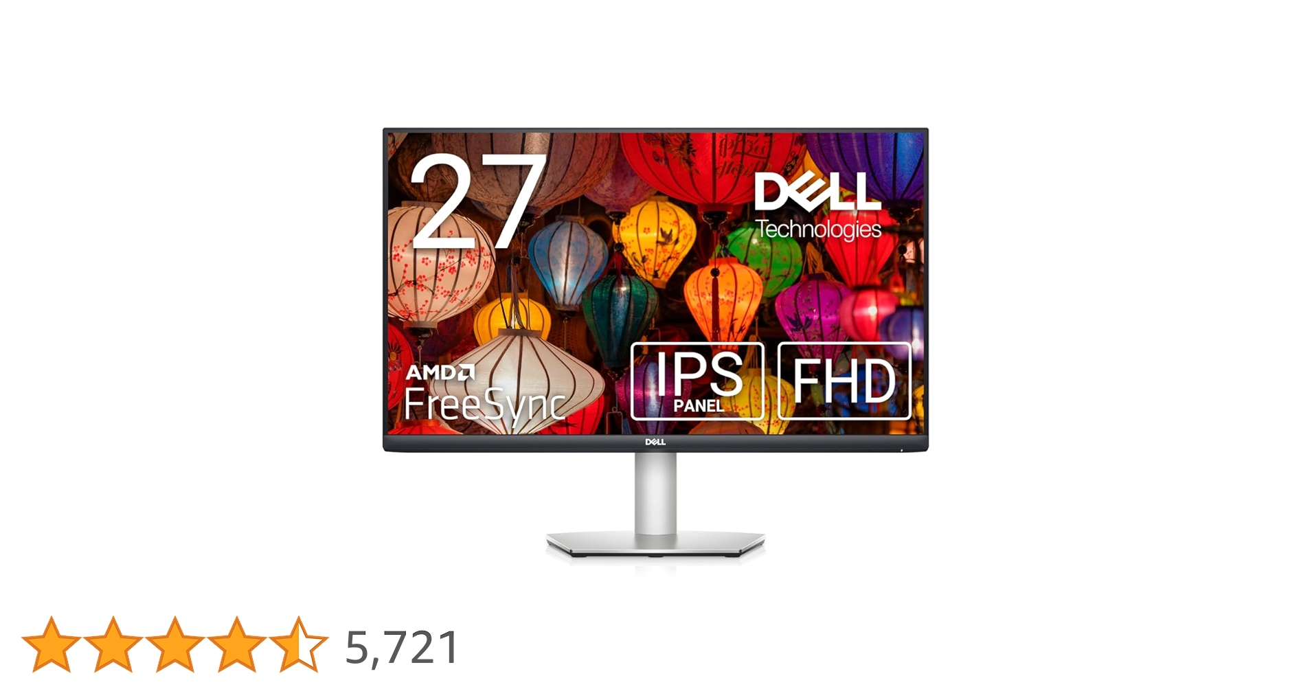 DELL モニター S2721HS 27インチ ディスプレイ シルバー 送料込 Amazon.co.jp: 【Amazon.co.jp限定】Dell S2721HS 27インチ モニター