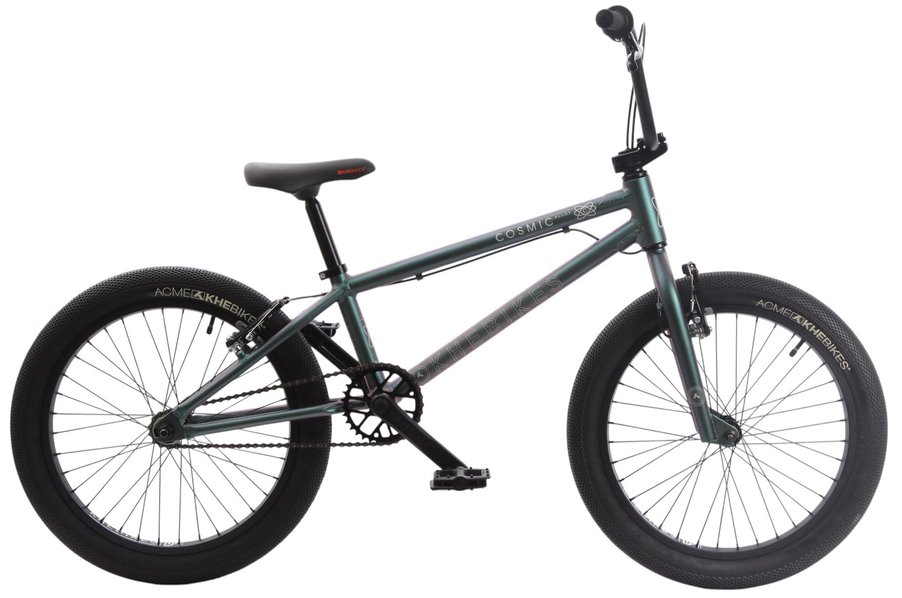 KHEbikes KHE Cosmic AL rower BMX 20" – 10,6 kg – ramka aluminiowa – wirnik Affix – felgi podwójne – Flipflop Zielony – rower BMX dla początkujących – 2025