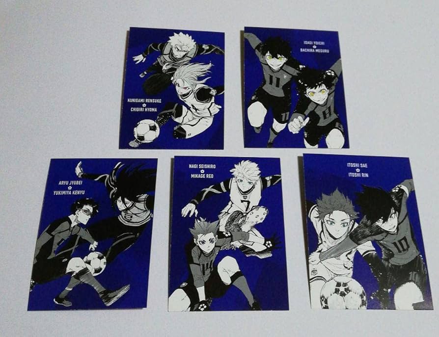ブルーロック イラストカード 丸善ジュンク堂書店特典 5点セット Amazon.co.jp: ブルーロック 丸善 ジュンク堂書店 特典イラストカード