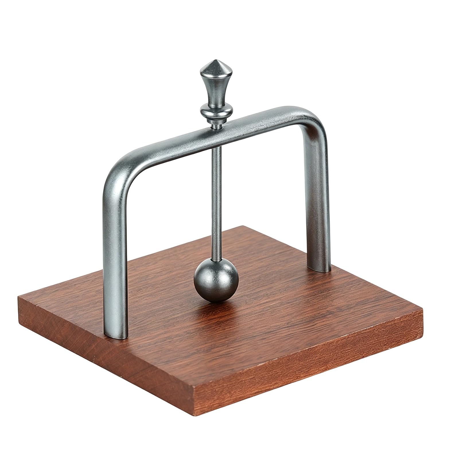 Nucelit Aluminum and Wood Napkin Holder Holds Standard Square and Cocktail Napkins Securely Tabletop Napkin Storage