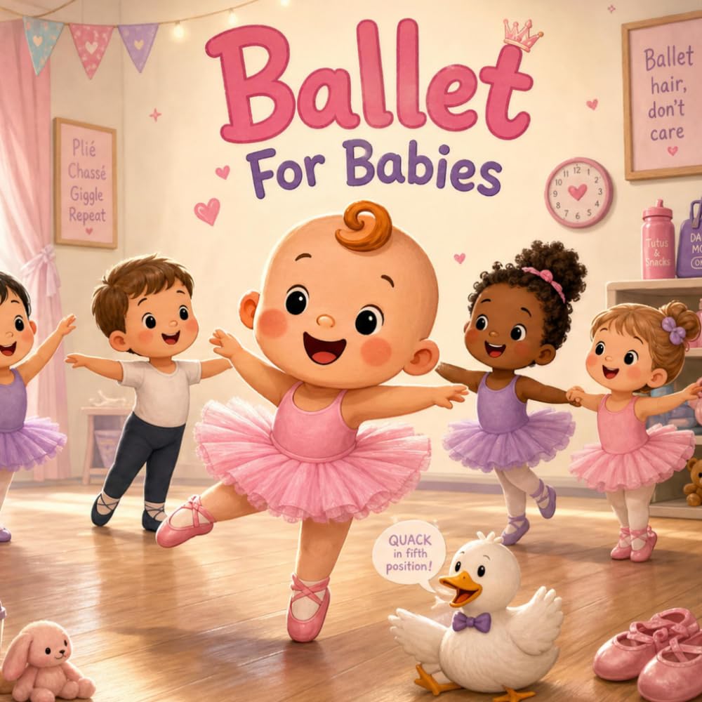 Ballet For Babies: Tiny Dancers, Pink Shoes, Tutu Twirls, and Class Fun (Grown-Up Lessons for Little Minds)
