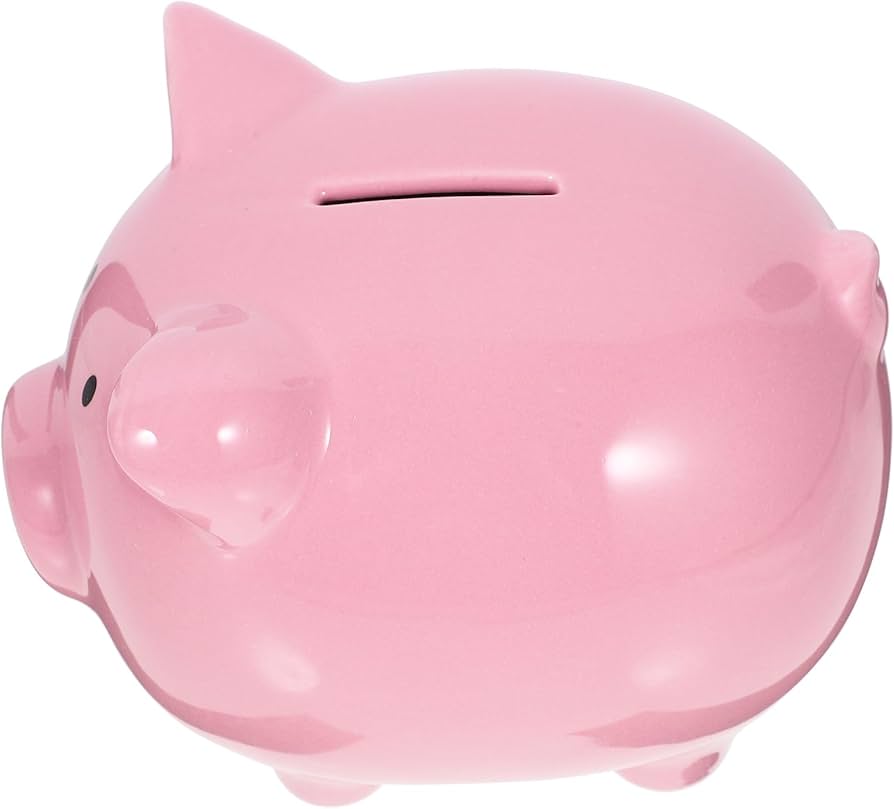 ピンクの豚の置物 樹脂製 貯金箱 楽天市場】楽天1位/SALE開催中！5%OFF/貯金箱 ぶた 豚の貯金箱
