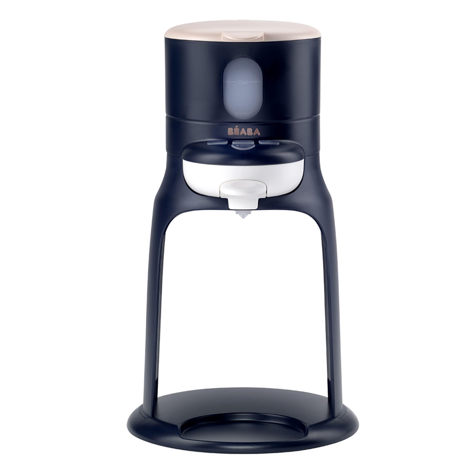 BÉABA preparador/calentador de botellas, dispensador de agua a temperatura precisa, instantáneo, rápido, función de baño, 2 temperaturas, calentador de botellas extraíble, BibExpresso, azul