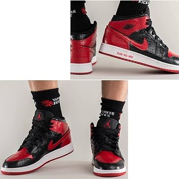 Amazon.co.jp: NIKE ナイキ エア ジョーダン 1 MID SS ジュニア
