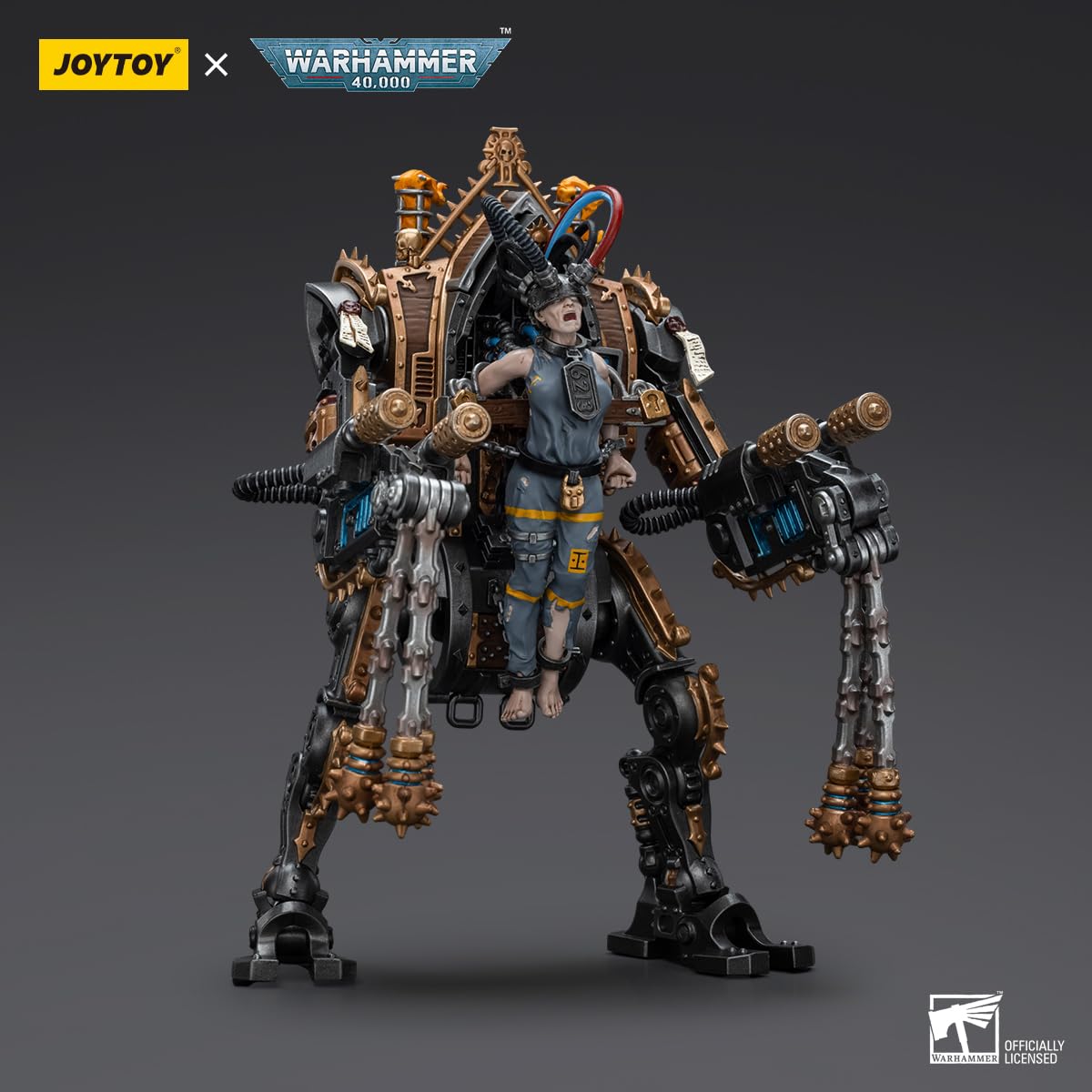 TOYVERSE JOYTOY 1/18 Actionfigur Warhammer 40,000, Adepta Sororitas Penitent Engine with Penitent Flails, Mobile Gelenke Charaktermodell, 24CM, 15 Jahre und älter
