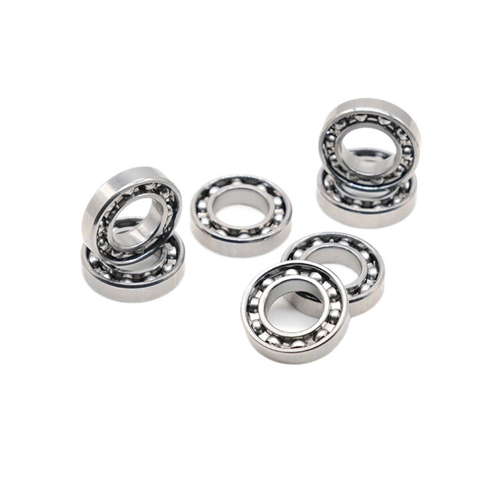 Cojinetes de bolas de ranura profunda 10 Uds 6202 rodamiento 15 * 35 * 11mm ABEC-7 for motocicletas cigüeñal de motor 6202 rodamientos de bolas abiertos sin grasa