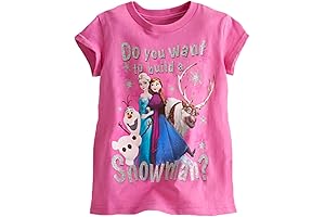 Disney Frozen Do You Wanna Build A Snowman Little Girls' Tee