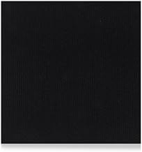 50 Pcs Black Carpet Tiles, 30 x 30 cm | Self-Adhesive Carpet Tile, Anti-Slip Easy to Peel & Stick Carpets Square for Bedroom, Living Room, Office