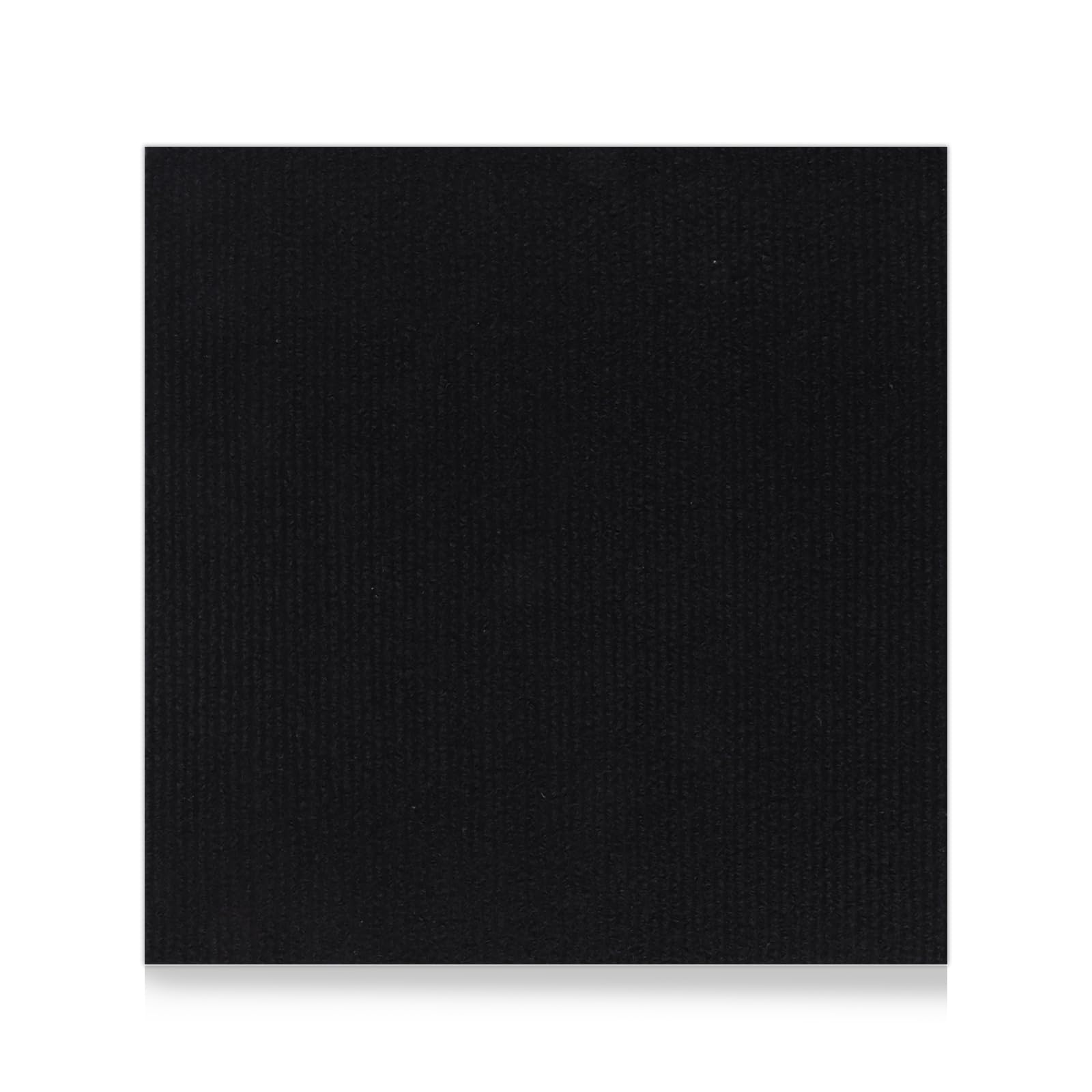 50 Pcs Black Carpet Tiles, 30 x 30 cm Self-Adhesive Carpet Tile, Anti-Slip Easy to Peel & Stick Carpets Square, Hard Wearing Carpets Tiles for Bedroom, Living Room, Office