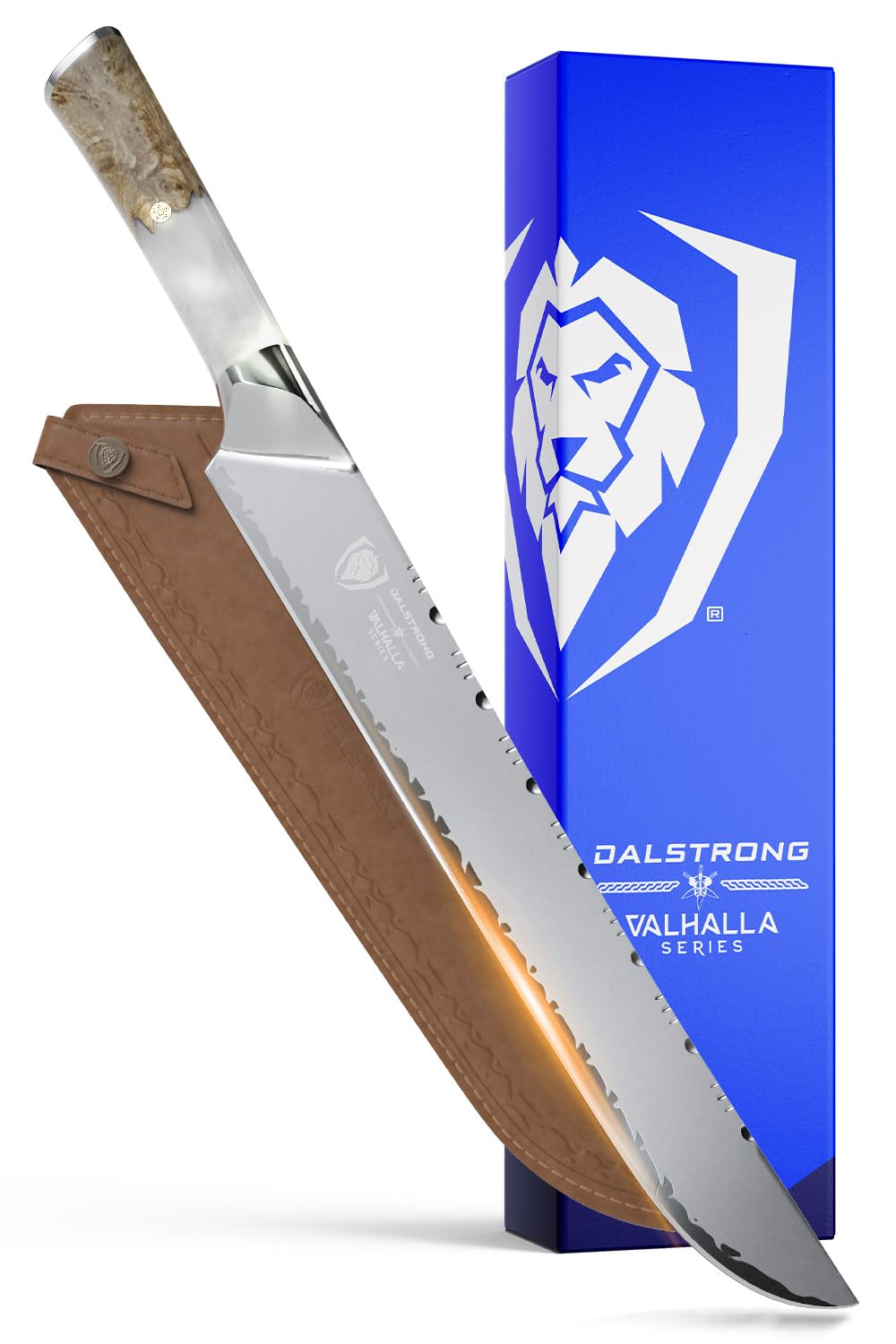 Dalstrong 12" Slicing Knife - 9CR18MOV HC Steel — Amazon image 11