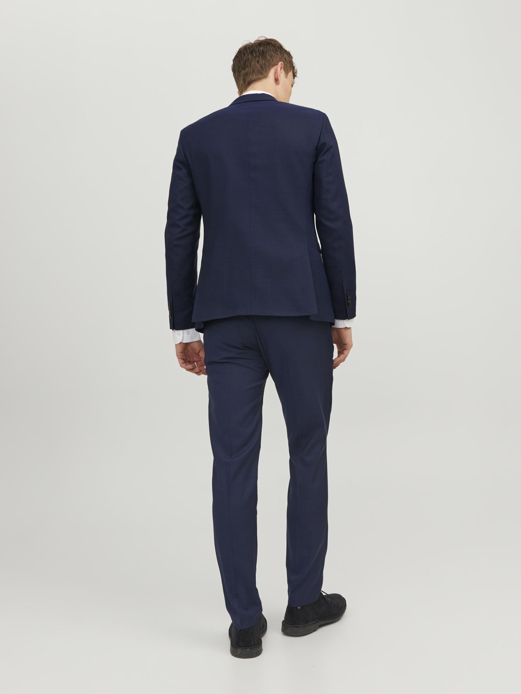 JACK & JONES Single Breasted Blazer And Tailored Trousers JPRSOLARIS Super Slim Fit Suit