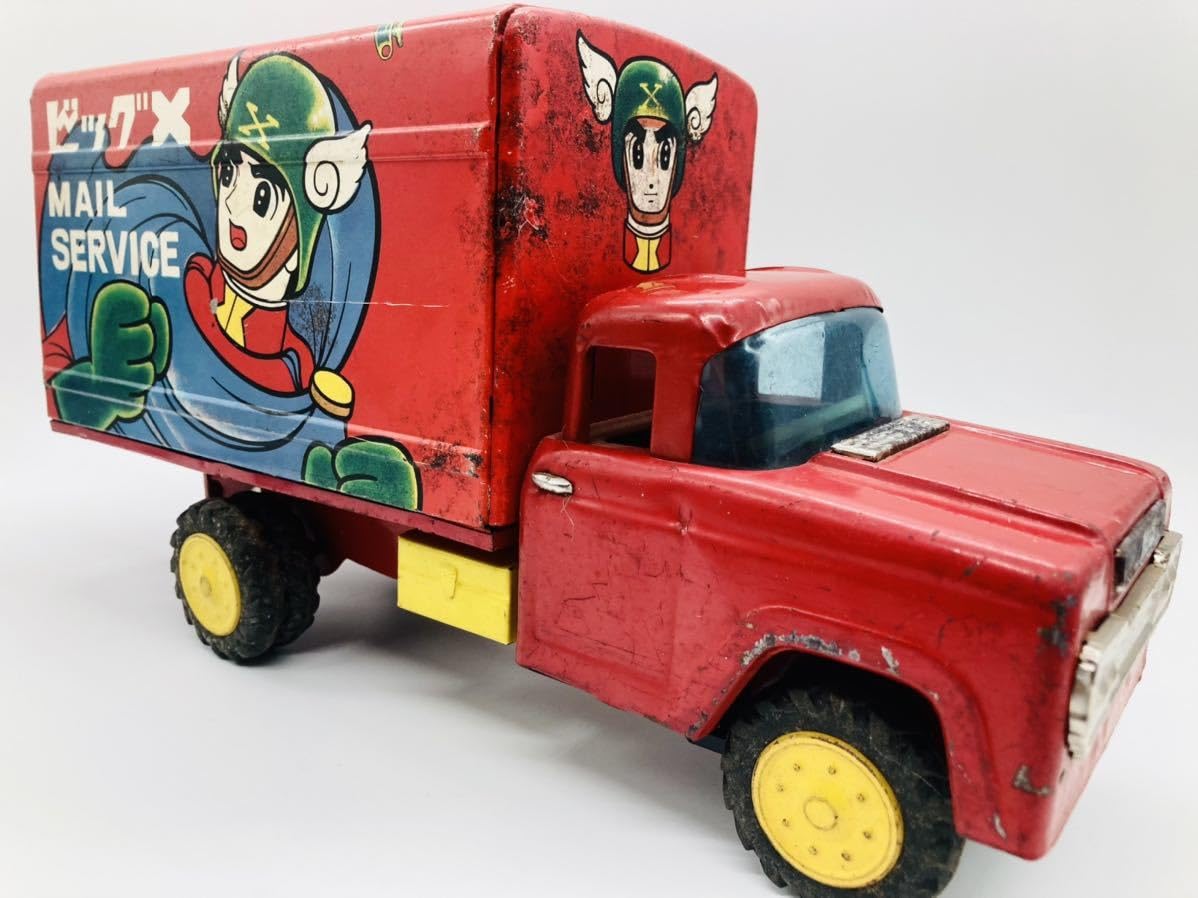 当時物　昭和レトロ　ブリキトラック　12台　箱入り Amazon.co.jp: 24時間限定 ATD 浅草玩具 1960年代 当時物 ブリキ