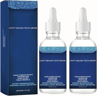 Dentite Cavity Healing Tooth Armor,Teeth Whitening, Cavity Repair & Gum Health Treatment, Enamel Strengthener, Fast-Acting Oral Care Solution (2pcs)
