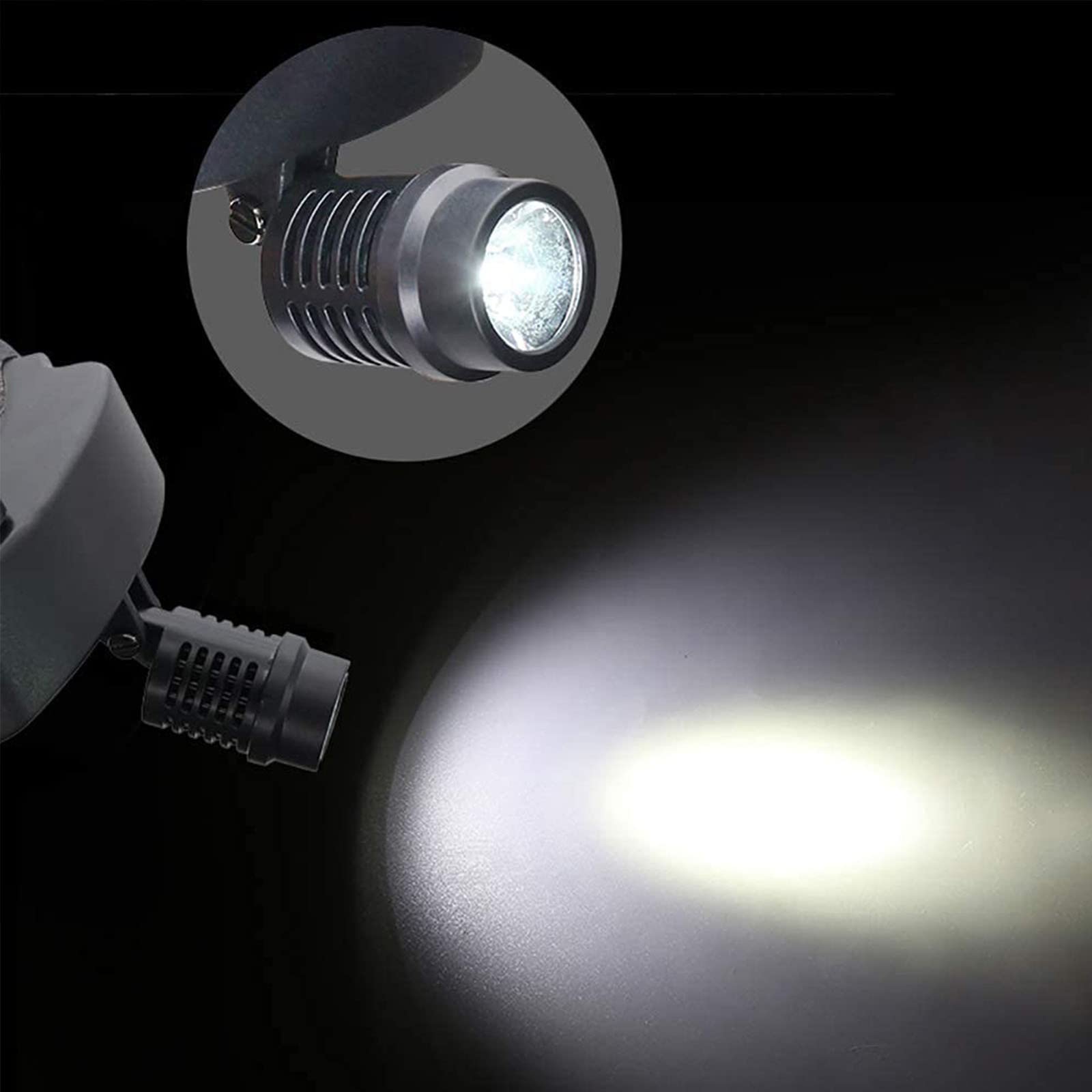 Lampada Frontale Medica Lampada Frontale chirurgica a LED per odontoiatria Trattamenti facciali Odontoiatria Otorinolaringoiatria Pentelogia Chirurgia plastica