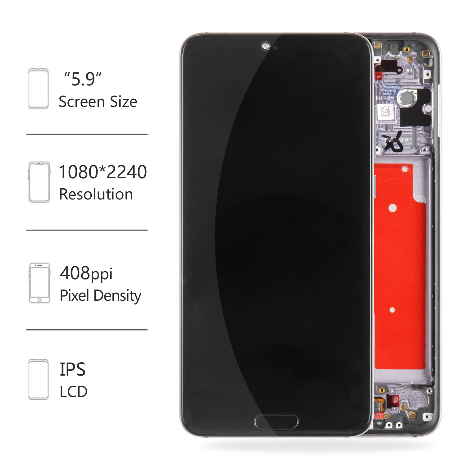 Amazon.com: for Huawei P20 Pro Screen Replacement for Huawei P20