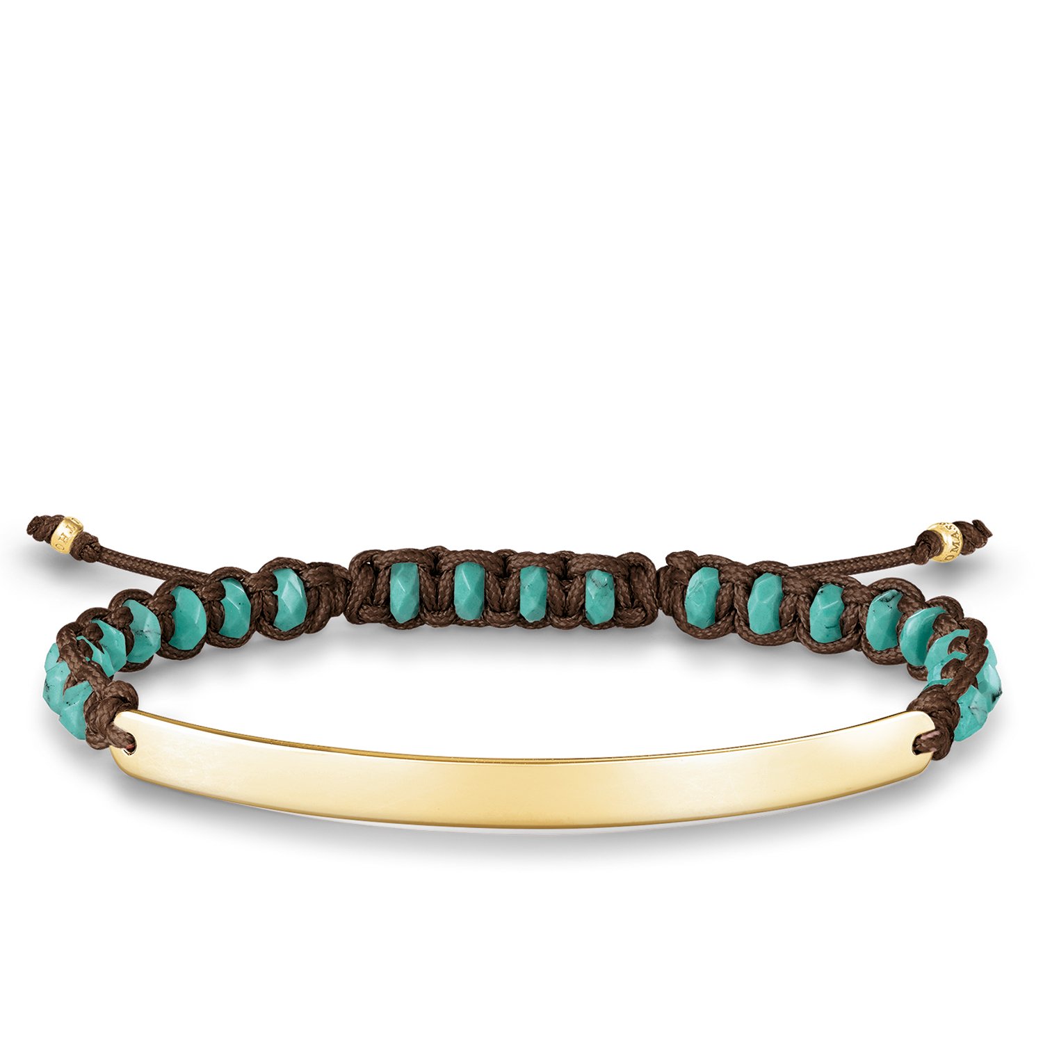 Thomas Sabo ciondolo cuore grande Connect placcato oro