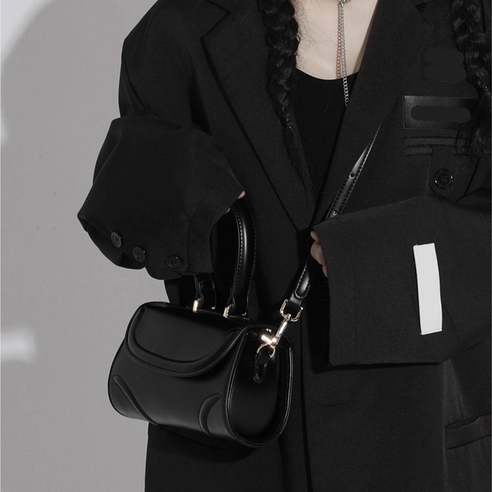 Tote Hombro Bolso Bandolera Vintage De Mano For Mujer, Pequeño Y Versátil, Cuadrado for Oficina Trabajo Universidad