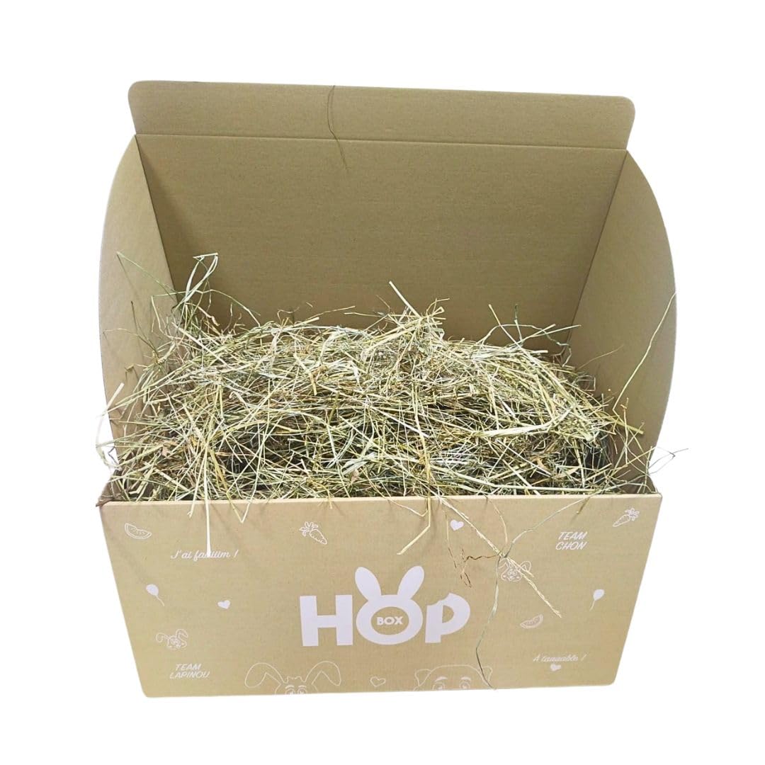 Foin de Prairie Premium pour Lapin & Cochon d’Inde 100% Naturel Longs Brins 5 Kg