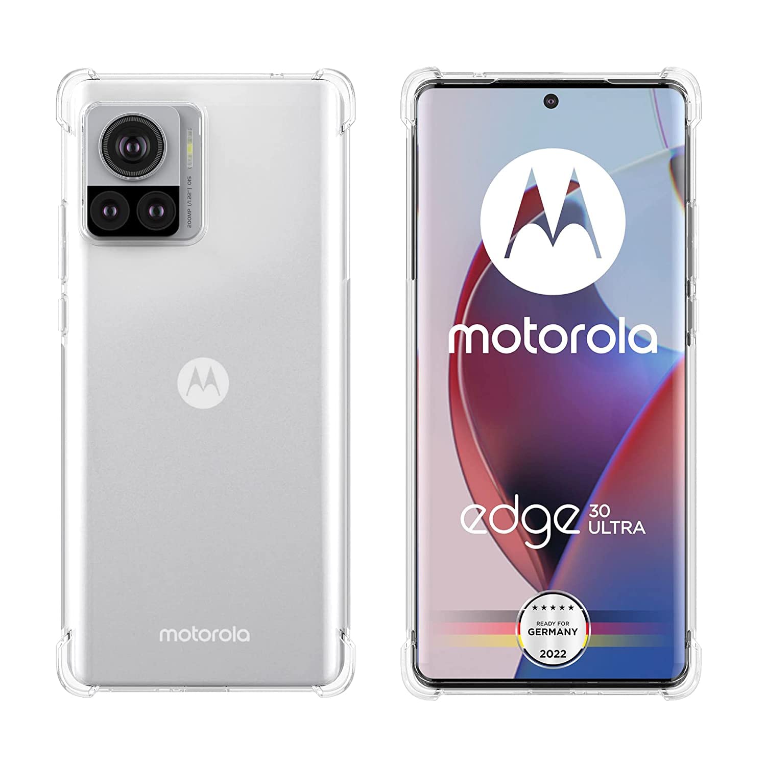 NSTAR® Bumper Transparent Silicon Case - (Drop Protection) Back Cover for Motorola Edge 30 Ultra - (Transparent) (B0BHZXLT7F) Amazon Price History, Amazon Price Tracker