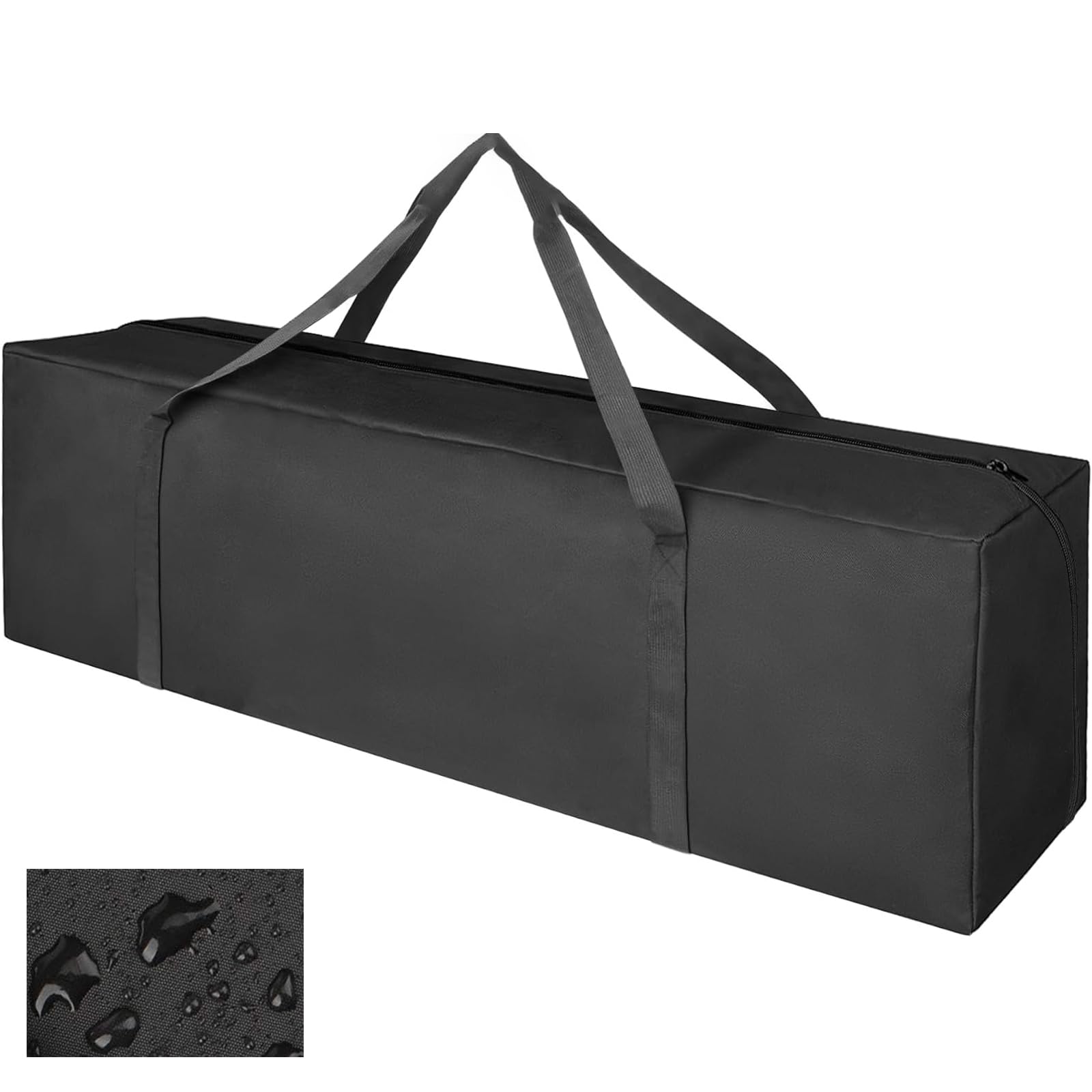 Tragbare Zeltstangentasche 120cm, Stativtasche Tragetasche Stativ Tasche Zeltgestänge Gestängetasche, Tragbare Zeltstangen Tasche für Mikrofon,Fotografie,Stativ,Regenschirm,Angelrute,Wohnwagen