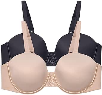 Vanity Fair Women's Full Figure Beauty Back Smoothing Bra (40B-42H)