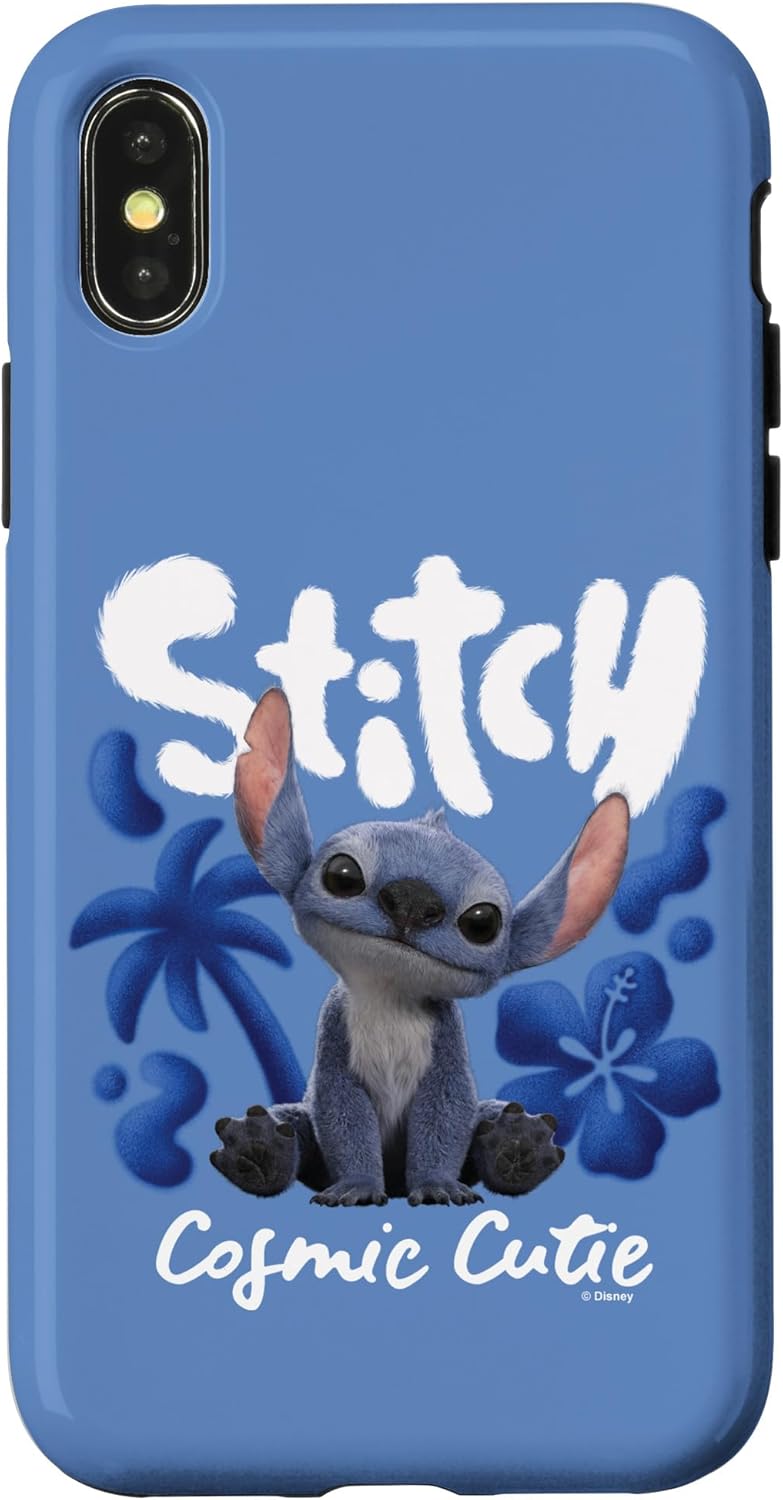 Disney Lilo & Stitch Cosmic Cutie Tropical Logo Case for iPhone 15
