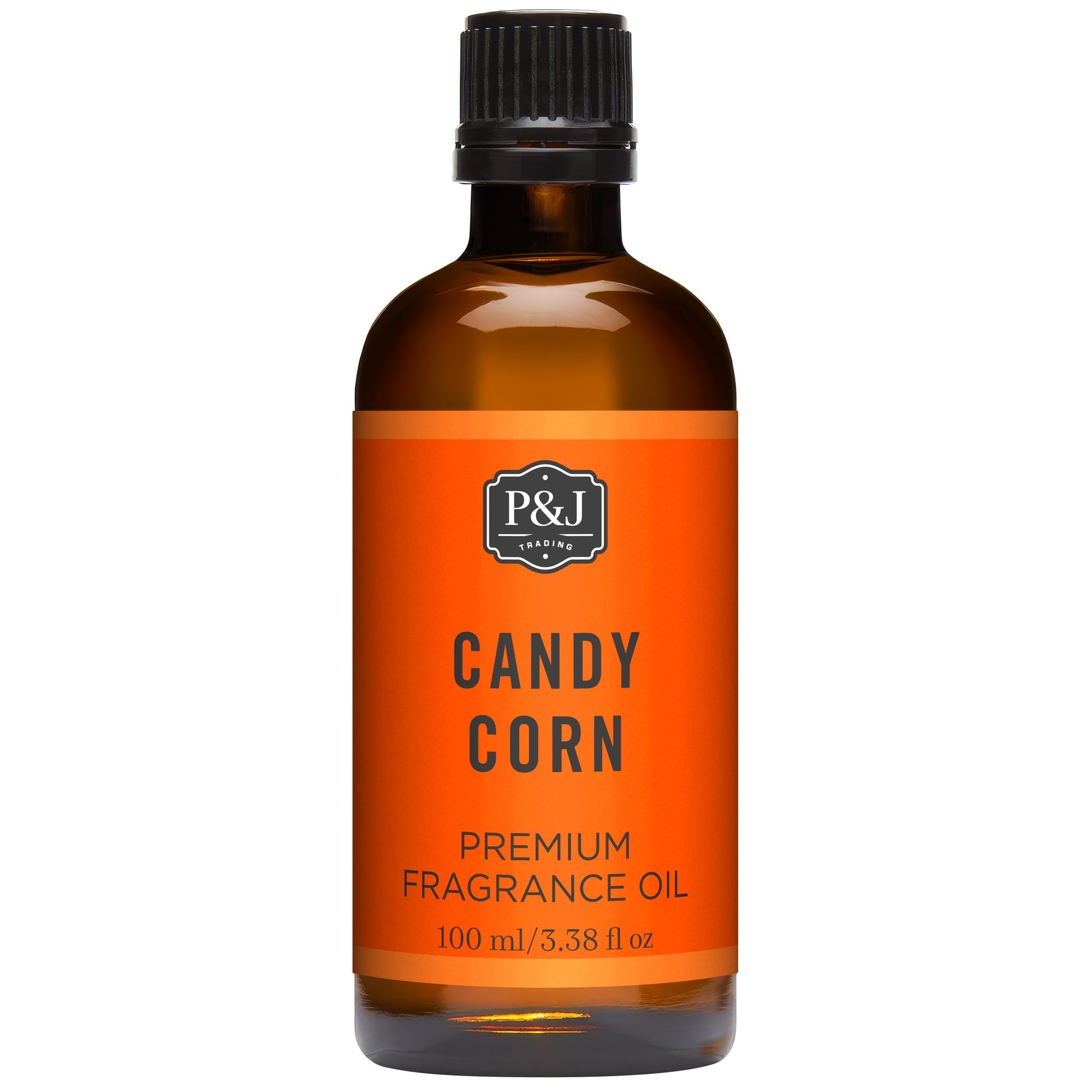 P&amp;J Trading - Candy Corn Scented Oil 100ml - Fragrance Oil for Candle Making, Soap Making, Diffuser Oil